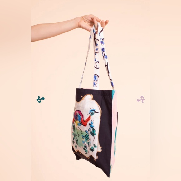 Samantha Pleet Sèvres Mixed Porcelain Tote Bag - New! - Picture 5 of 9